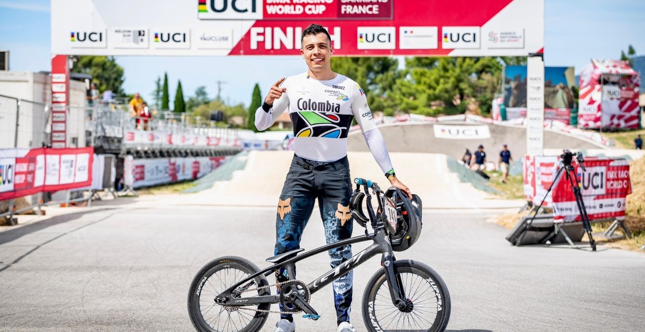 Diego Arboleda volvió a volar alto en Francia y ratificó que atraviesa uno de los mejores momentos de su carrera