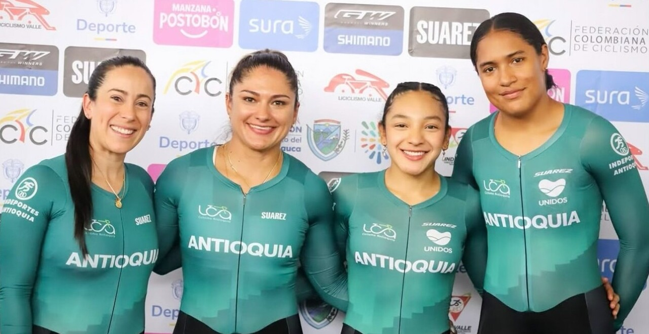 Antioquia dominó el Campeonato Nacional de Pista Élite 2026 y mira con optimismo hacia los próximos Juegos Nacionales