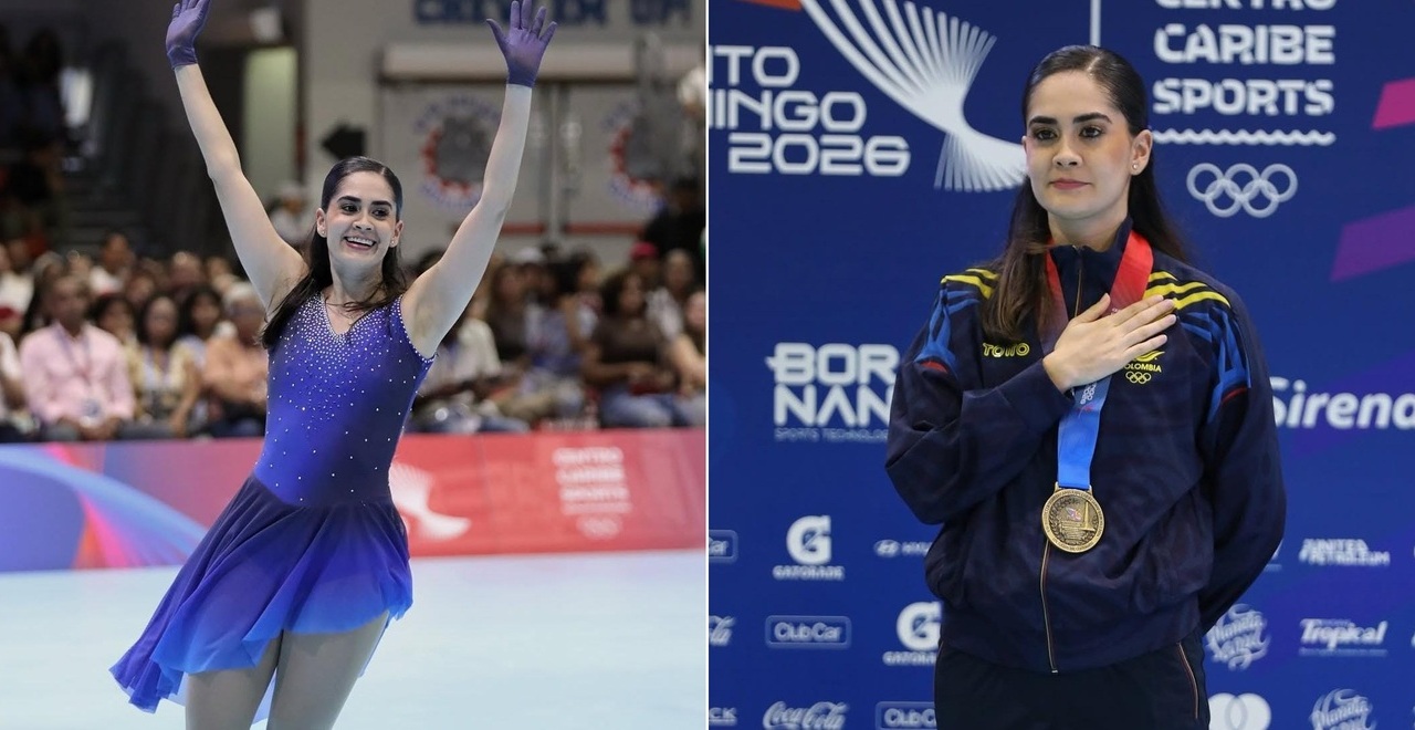 De Antioquia para el mundo: María Paulina Pérez conquista el oro en patinaje artístico en Santo Domingo